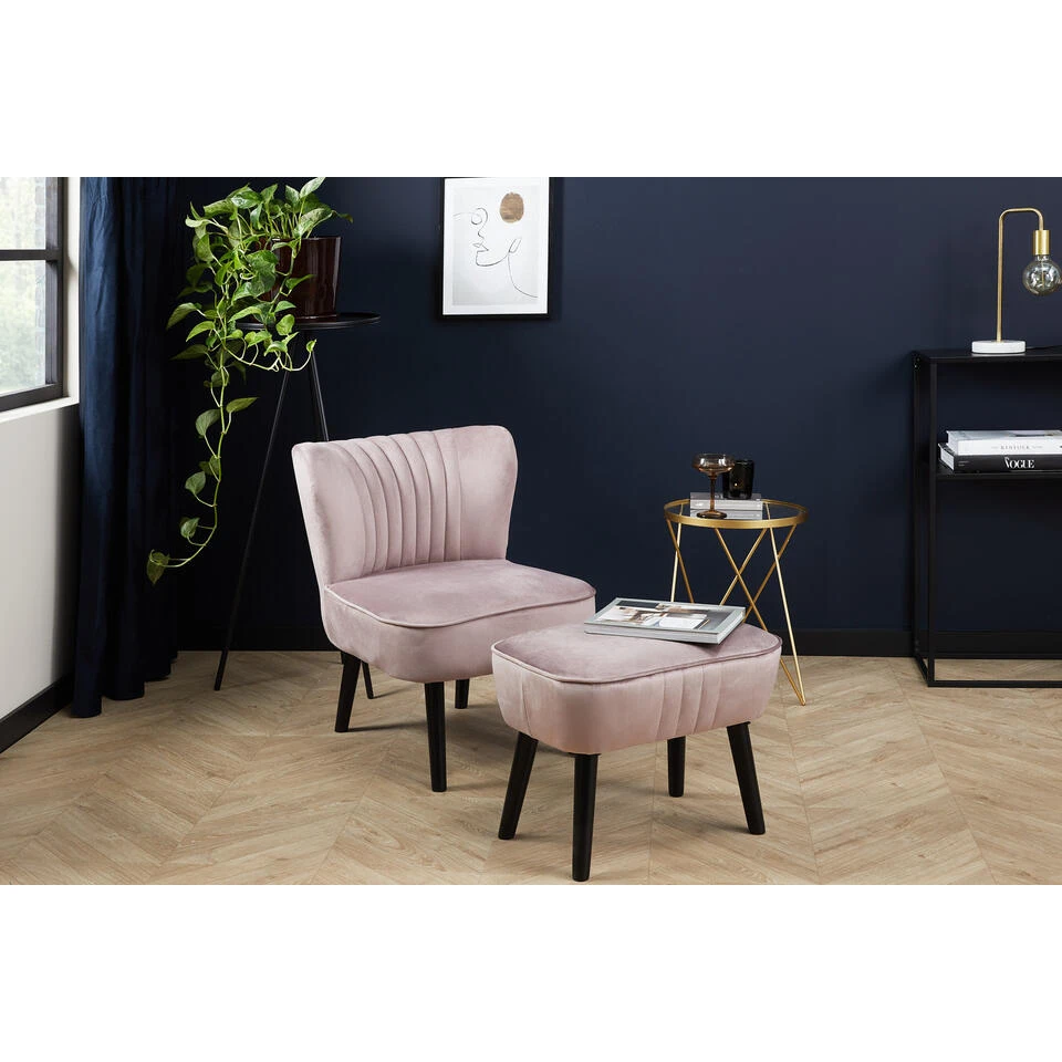 Lifa Living Sofia Stoel, Roze - Afbeelding 2