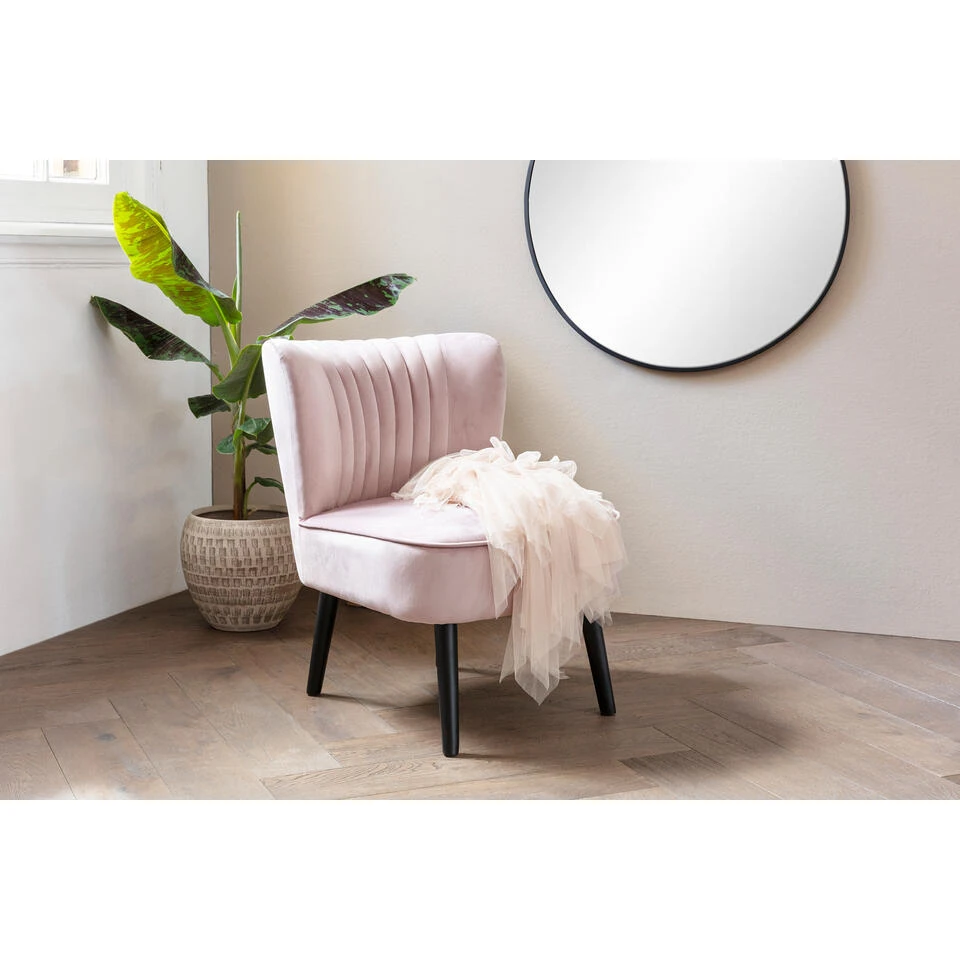 Lifa Living Sofia Stoel, Roze - Afbeelding 3