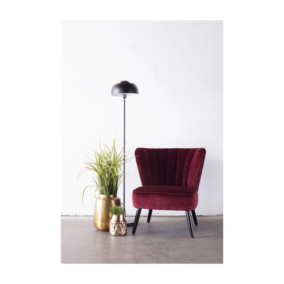 Giga Meubel Fauteuil Rouge Velvet - Shelly - Afbeelding 4