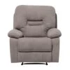 Beliani Fauteuil BERGEN - Beige Polyester