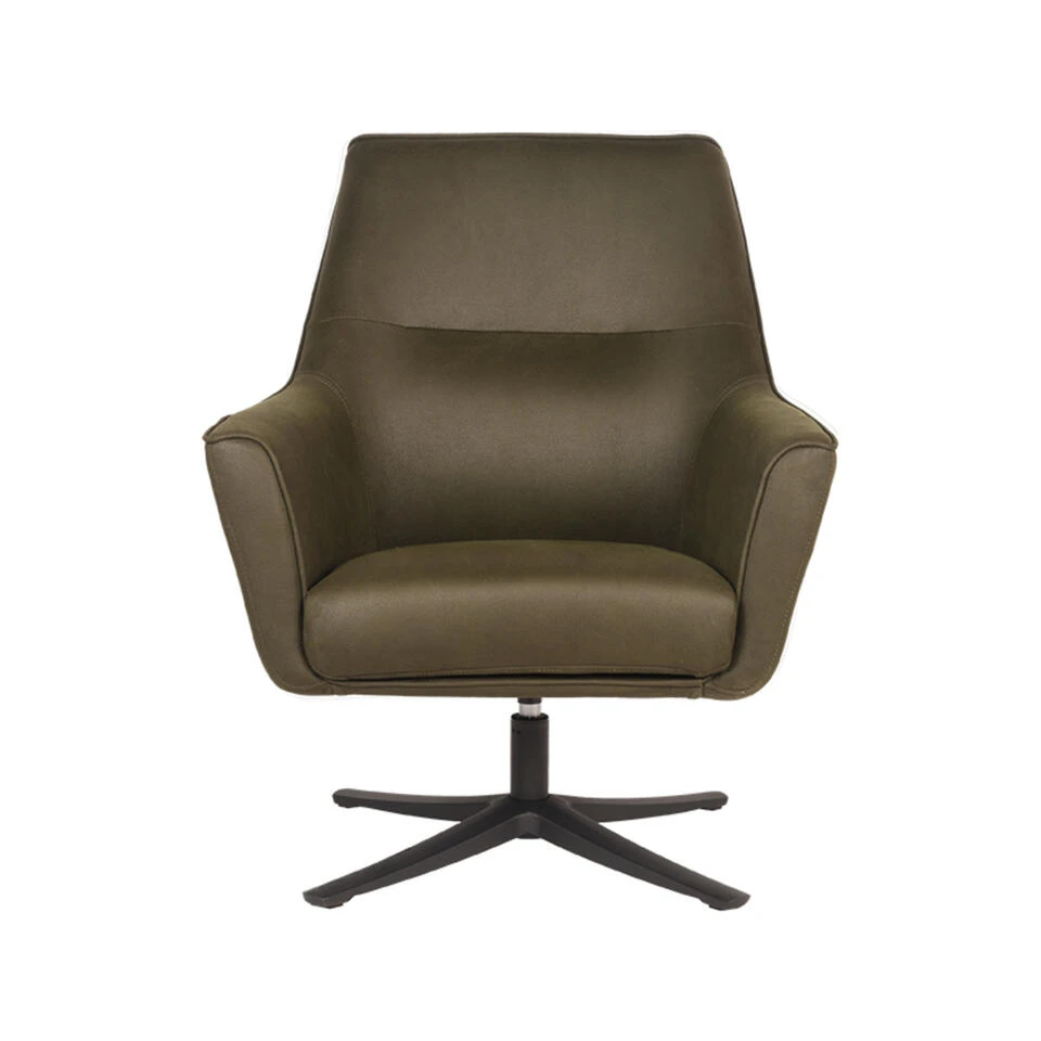 LABEL51 Fauteuil Tod - Army Green - Microfiber - Afbeelding 2
