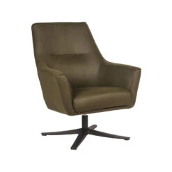 LABEL51 Fauteuil Tod - Army Green - Microfiber