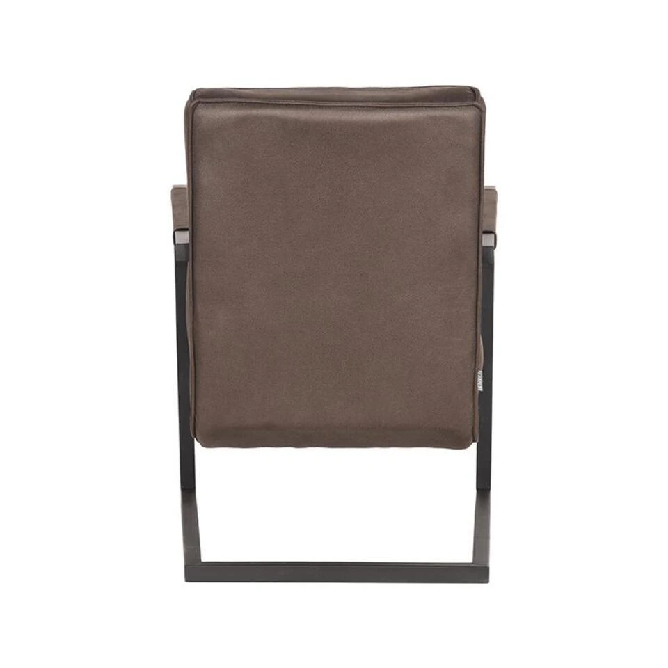 LABEL51 Fauteuil Denmark - Antraciet - Microfiber - Afbeelding 4