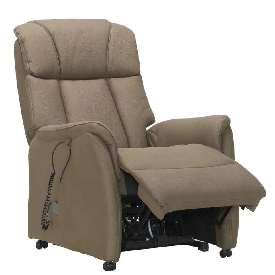 Relaxfauteuil Nebraska (sta-op) - Bruin - Afbeelding 2