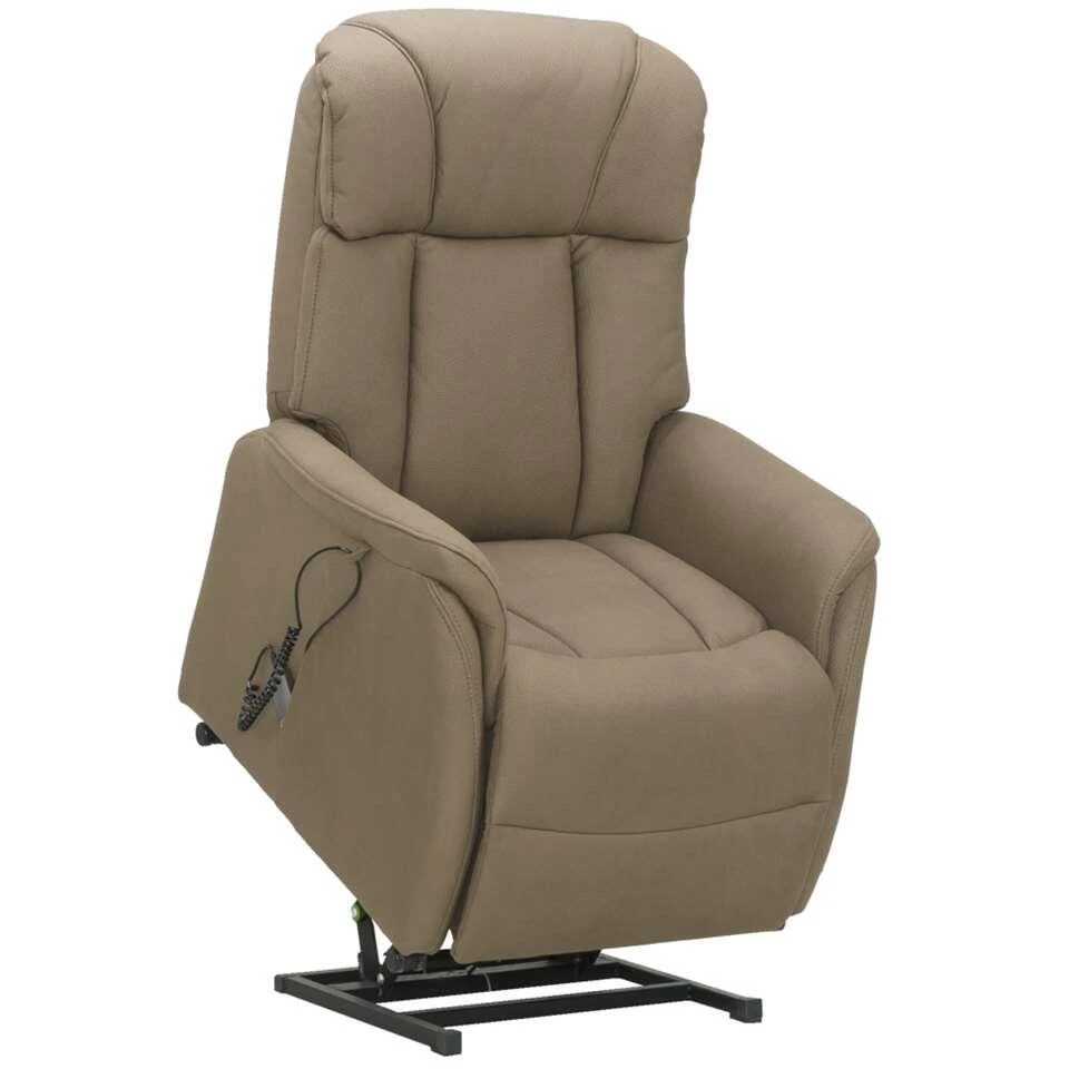 Relaxfauteuil Nebraska (sta-op) - Bruin - Afbeelding 3