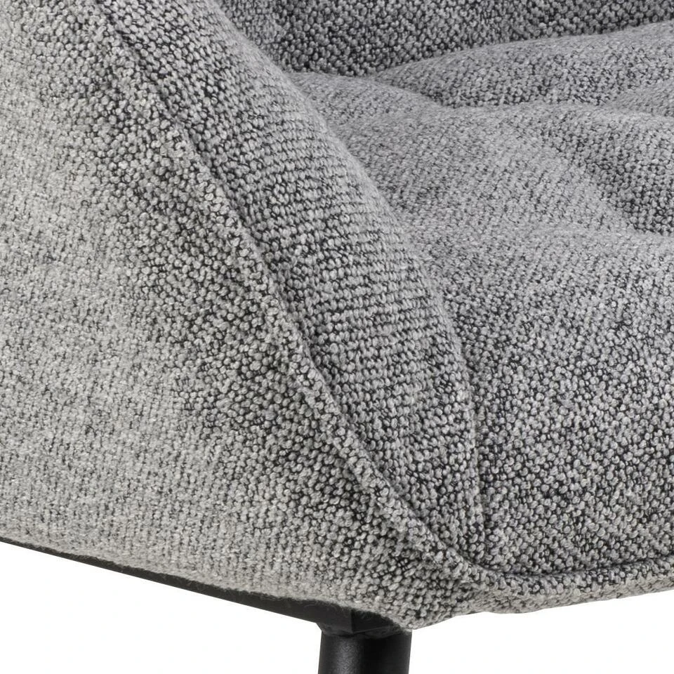 Sohome Fauteuil Otto - Bouclé - Grijs - Afbeelding 4