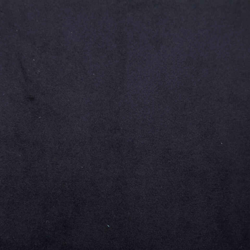 VidaXL Fauteuil Met Chromen Poten Fluweel Zwart - Afbeelding 3