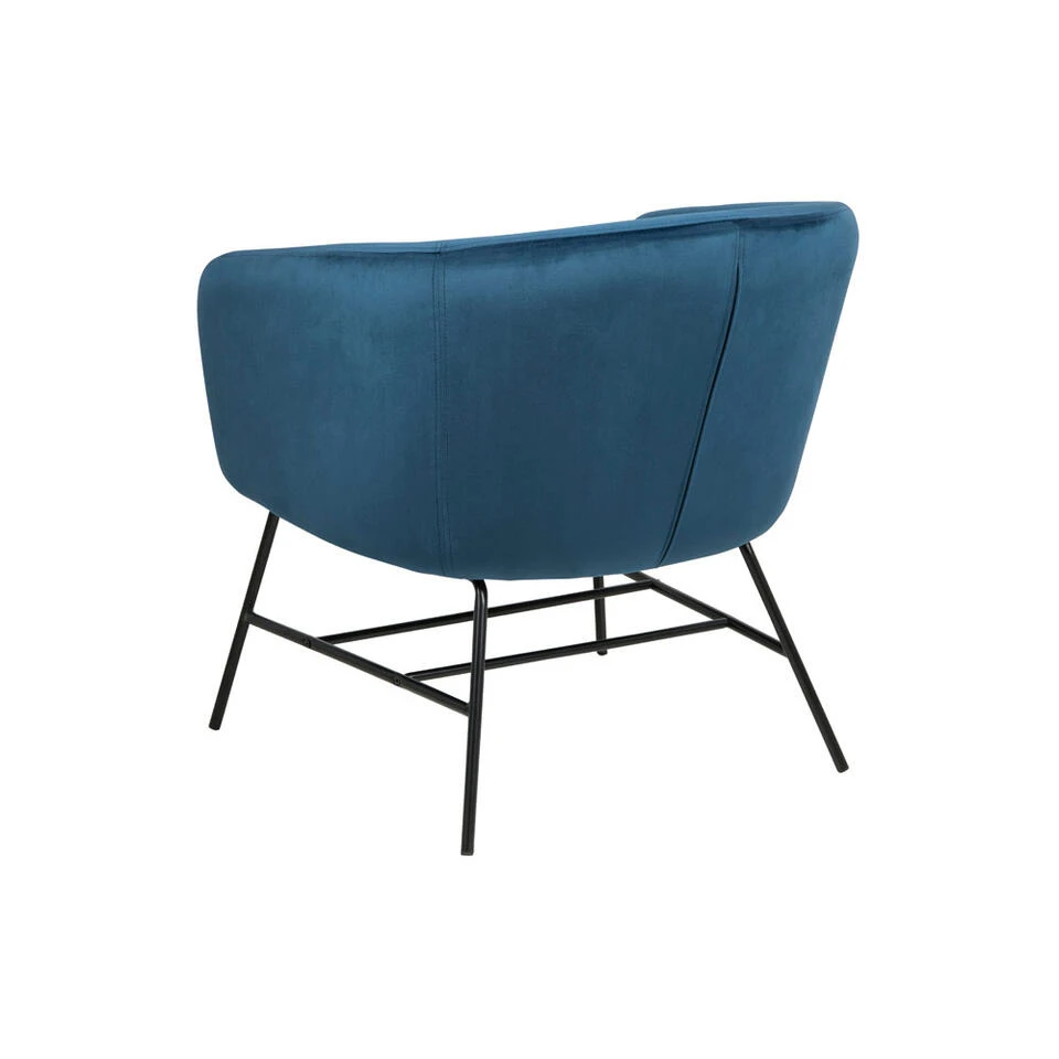 Fauteuil Belfast - Fluweel - Navy Blauw - Afbeelding 2