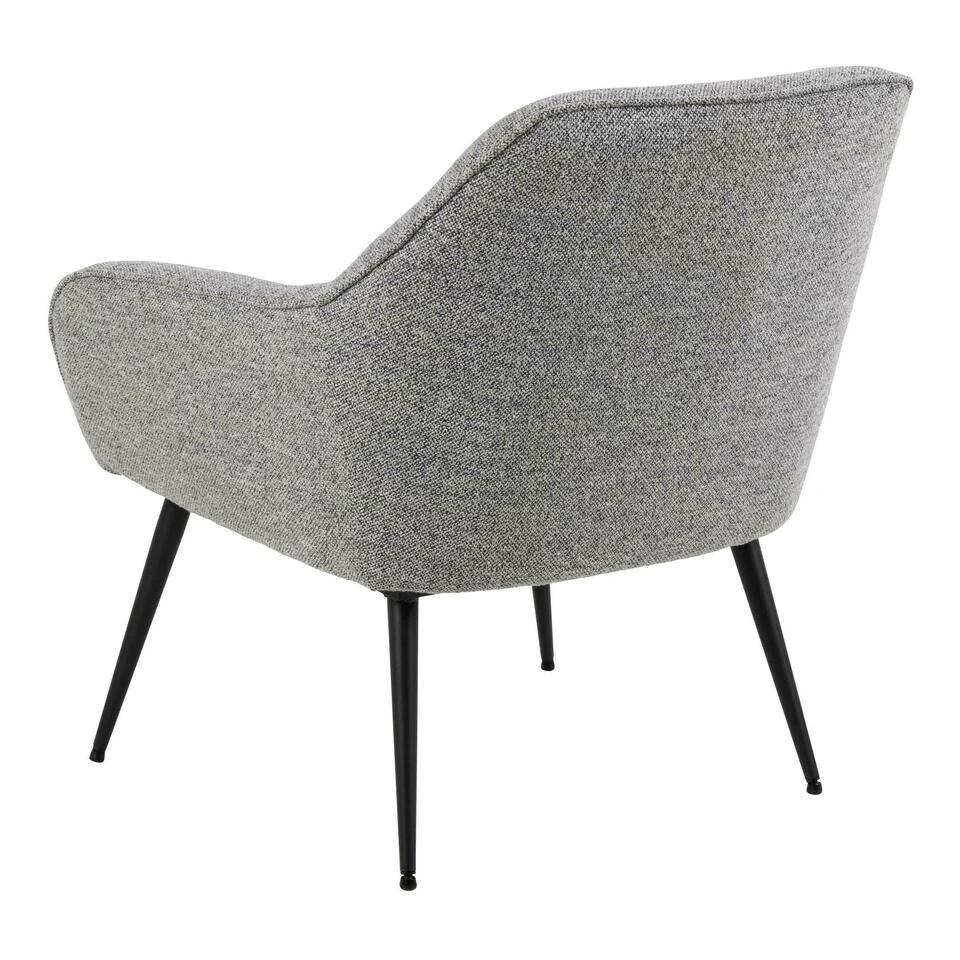 Sohome Fauteuil Otto - Bouclé - Grijs - Afbeelding 3