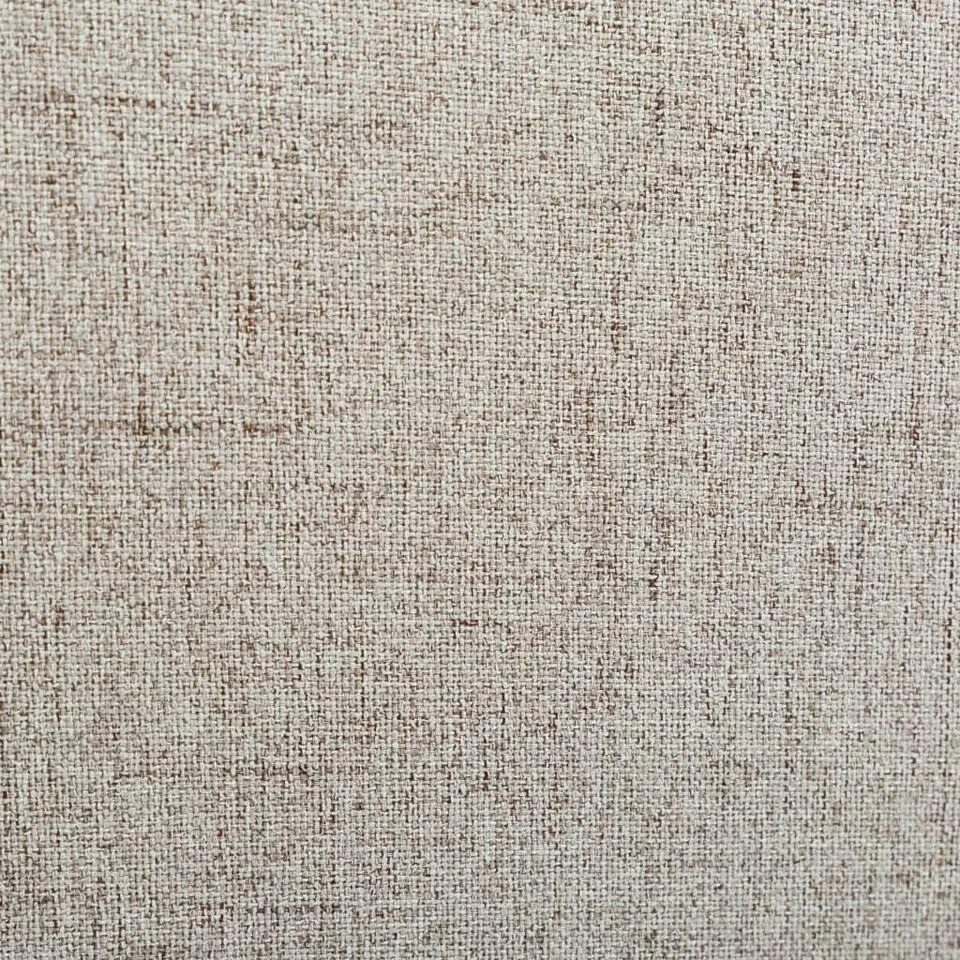 VidaXL Fauteuil Verstelbaar Met Voetenbankje Stof Crèmekleurig - Afbeelding 3