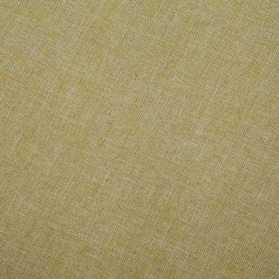 VidaXL Fauteuil Kubus Stof Groen - Afbeelding 3